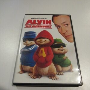 Alvin and the Chipmunks DVD - Get Your Squeak‎ On Movie - Children Family Comedy